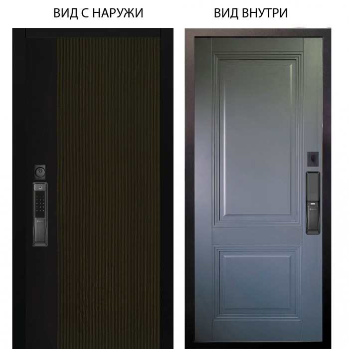 SMART / Рокси дуб рейка морение / Соло Антрацит