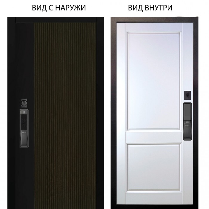 SMART / Рокси дуб рейка морение / Соренто Белая эмаль