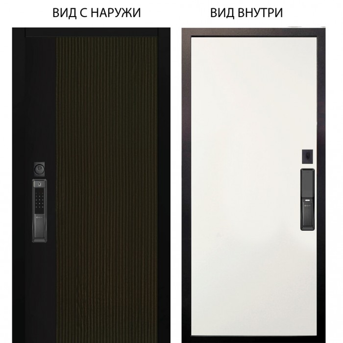 SMART / Рокси дуб рейка морение / Элегант Софт милк