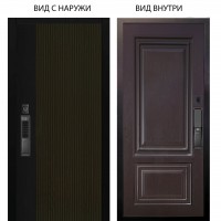 SMART / Рокси дуб рейка морение / Элион Горький шоколад