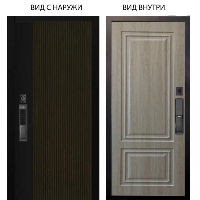 SMART / Рокси дуб рейка морение / Элион Дуб филадельфия крем