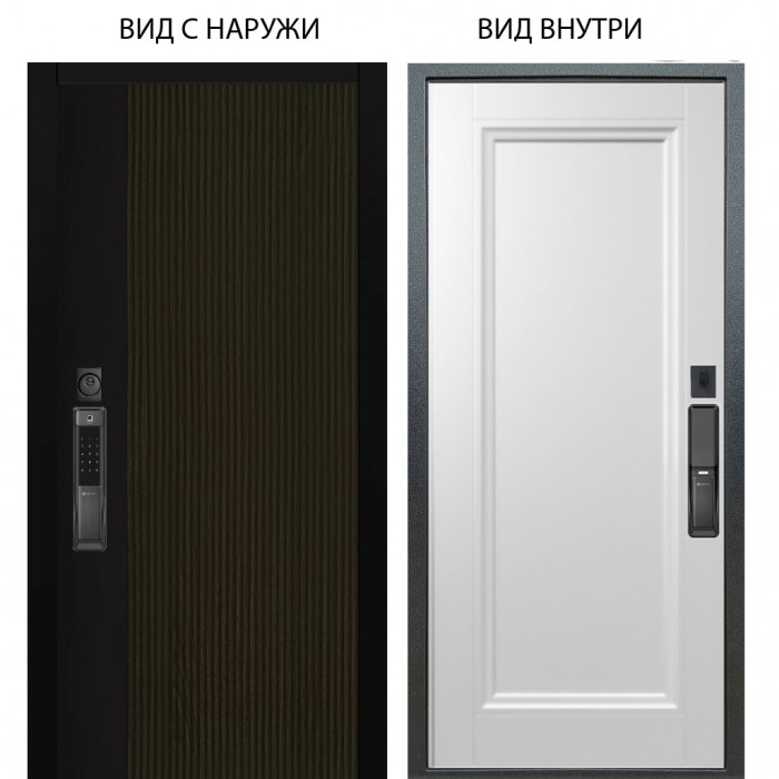 SMART / Рокси дуб рейка морение / Анастасия 1 Белый снег