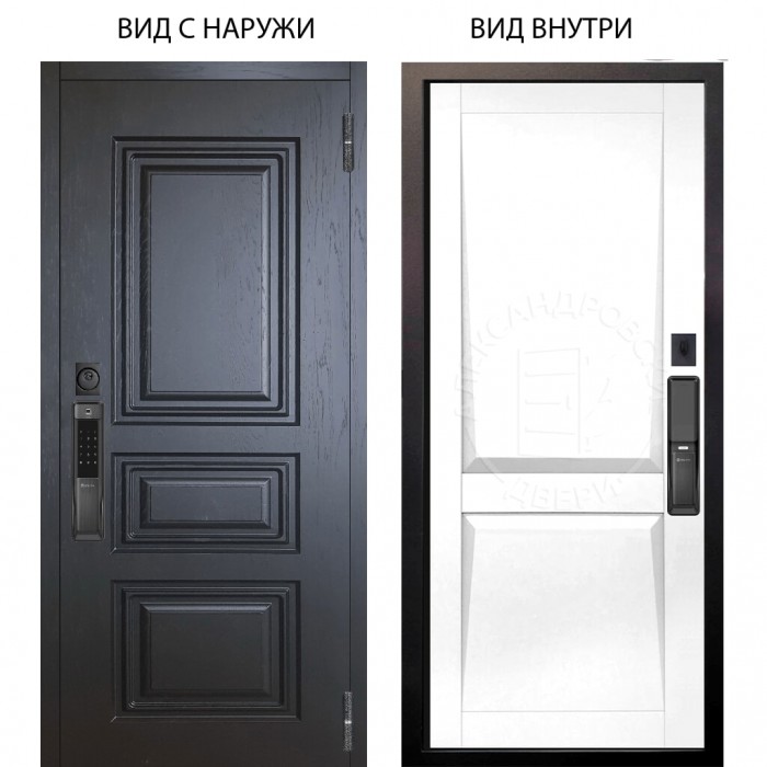 SMART / Скиф Горький шоколад / Ариана Белая эмаль