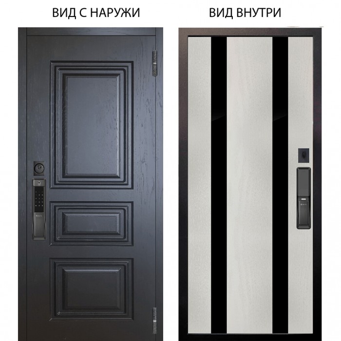 SMART / Скиф Горький шоколад / Дуэт Белое дерево вставки Кензо