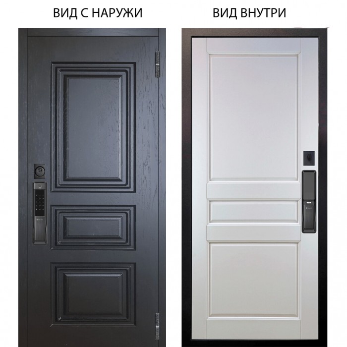 SMART / Скиф Горький шоколад / Каролина Белая эмаль