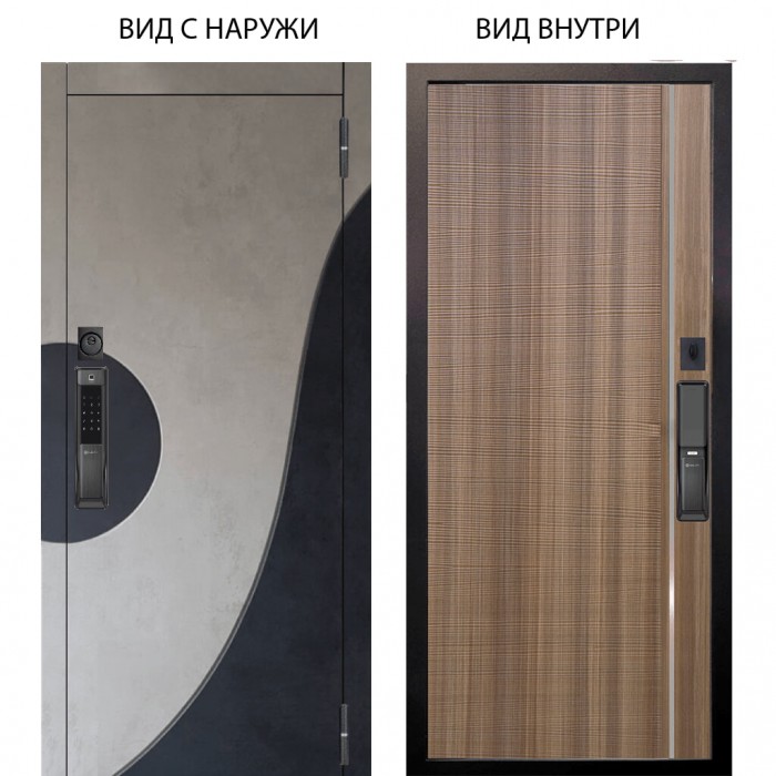 SMART / Стен Бетон урбан милк - бетон урбан индиго / Гауда Керамика