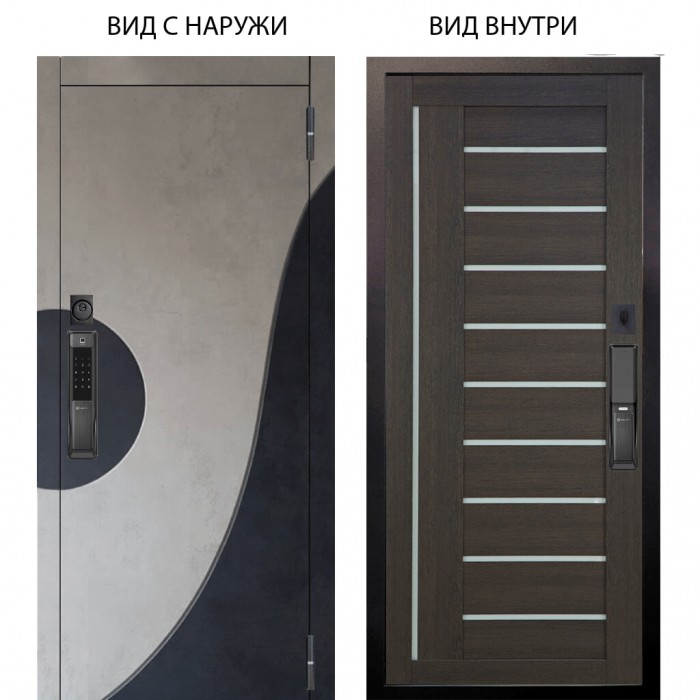 SMART / Стен Бетон урбан милк - бетон урбан индиго / Диана Лунная ночь