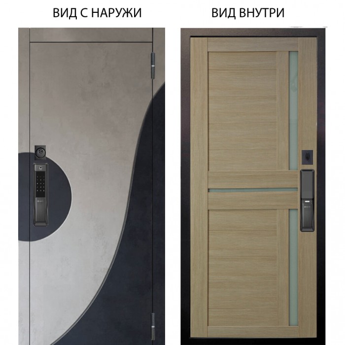 SMART / Стен Бетон урбан милк - бетон урбан индиго / Мирра Буксус