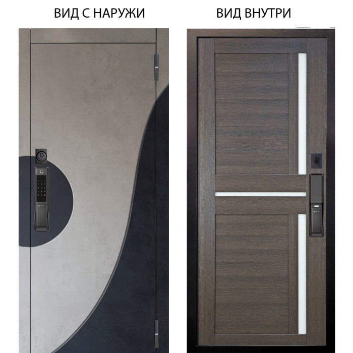 SMART / Стен Бетон урбан милк - бетон урбан индиго / Мирра Лунная ночь