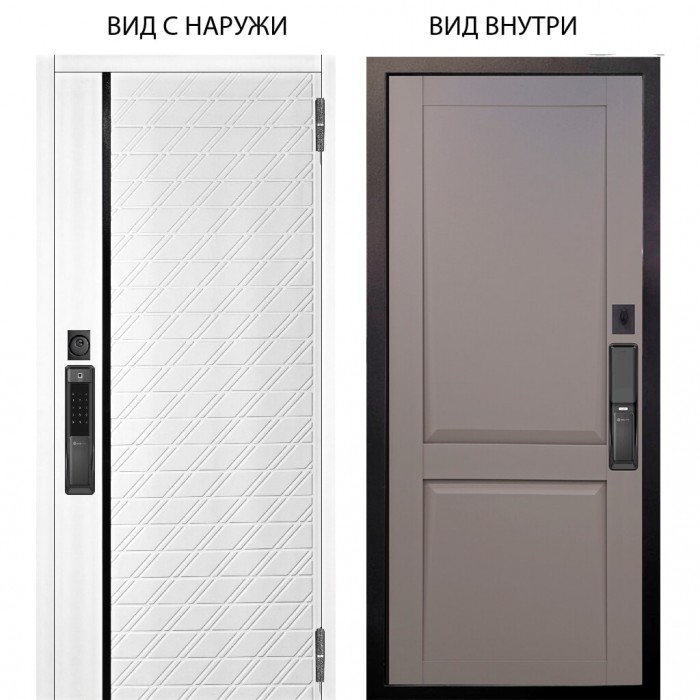 SMART / Тори Софт милк / Ариана Серая эмаль