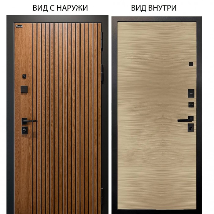 Берлога Калипсо / Деонис орех лучистый / Элегант Дорс светлый горизонт