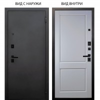 Берлога Нова внешняя Металл / Соренто Белая эмаль
