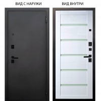 Берлога Нова внешняя Металл / Александра Белый глянец