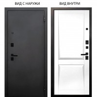 Берлога Нова внешняя Металл / Ариана Белая эмаль