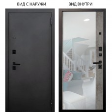 Берлога Нова внешняя Металл / Магнум Светлый бетон