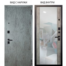 Берлога Нова / Агат Темный бетон горизонт / Вояж Светлый бетон