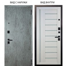 Берлога Нова / Агат Темный бетон горизонт / Диана Белая лиственница