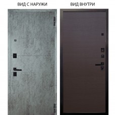 Берлога Нова / Агат Темный бетон горизонт / Элегант Венге горизонт
