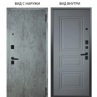 Берлога Нова / Агат Темный бетон горизонт / Скиф Силк маус