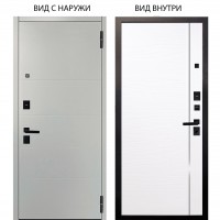 Берлога Нова / Агат Вельвет белый горизонт / Гауда Роял вуд белый