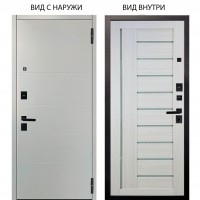 Берлога Нова / Агат Вельвет белый горизонт / Диана Белая лиственница