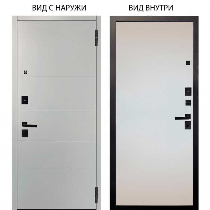 Берлога Нова / Агат Вельвет белый горизонт / Под покраску