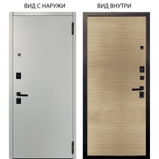 Берлога Нова / Агат Вельвет белый горизонт / Элегант Дорс светлый горизонт