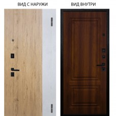 Берлога Нова / Эксперт Рустик соломенный - бетон урбан милк / Элион Дуб рустикальный