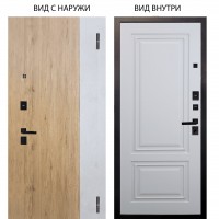 Берлога Нова / Эксперт Рустик соломенный - бетон урбан милк / Элион Софт милк