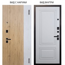 Берлога Нова / Эксперт Рустик соломенный - бетон урбан милк / Элион Софт милк