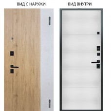 Берлога Нова / Эксперт Рустик соломенный - бетон урбан милк / Агат Вельвет белый горизонт