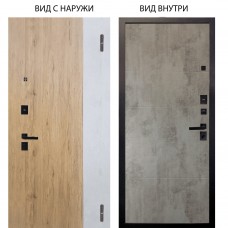 Берлога Нова / Эксперт Рустик соломенный - бетон урбан милк / Агат Светлый бетон