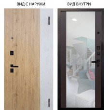 Берлога Нова / Эксперт Рустик соломенный - бетон урбан милк / Вояж Венге