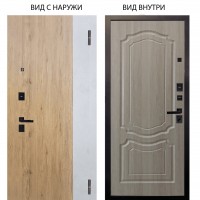 Берлога Нова / Эксперт Рустик соломенный - бетон урбан милк / Мишель Ларче светлый