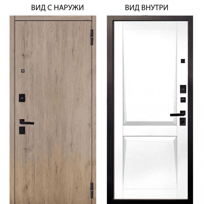 Берлога Нова / Элегант Рустик соломенный / Ариана Белая эмаль