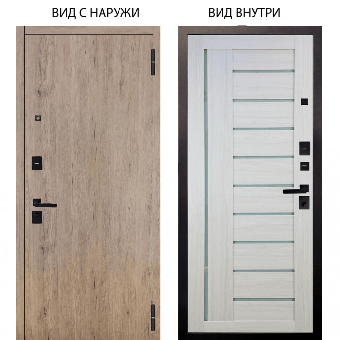 Берлога Нова / Элегант Рустик соломенный / Диана Белая лиственница