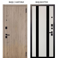 Берлога Нова / Элегант Рустик соломенный / Дуэт Белое дерево вставки Кензо