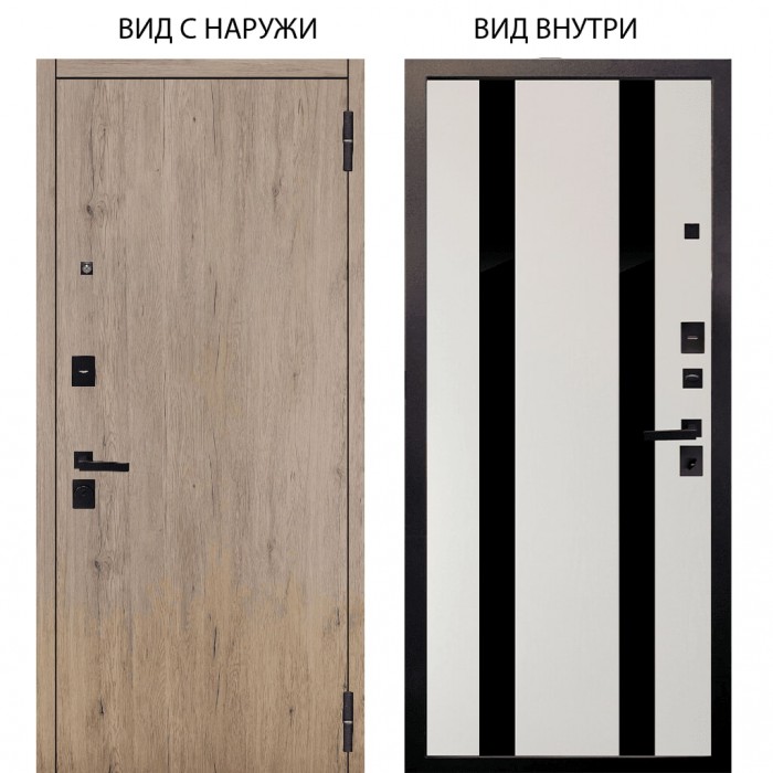 Берлога Нова / Элегант Рустик соломенный / Дуэт Белое дерево вставки Кензо