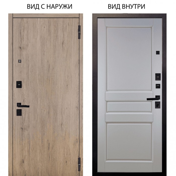 Берлога Нова / Элегант Рустик соломенный / Каролина Белая эмаль