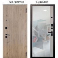 Берлога Нова / Элегант Рустик соломенный / Магнум Арктик Эмалит