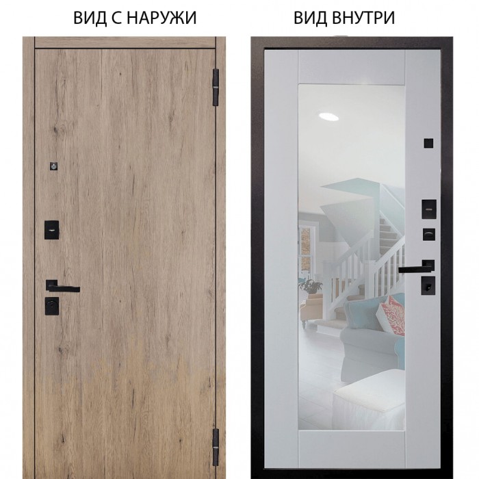 Берлога Нова / Элегант Рустик соломенный / Милли Роял вуд белый