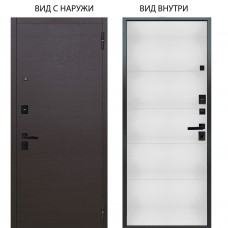 Берлога Нова / Элегант Венге горизонт / Агат Вельвет белый горизонт