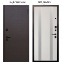 Берлога Нова / Элегант Венге горизонт / Дуэт Белое дерево вставки Изабель