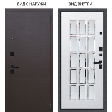 Берлога Нова / Элегант Венге горизонт / Мэрелин Софт милк с фацетом и пескоструем