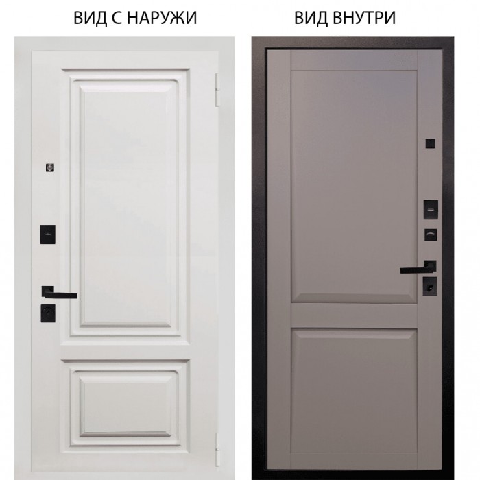 Берлога Нова / Элион ВМР белый / Ариана Серая эмаль