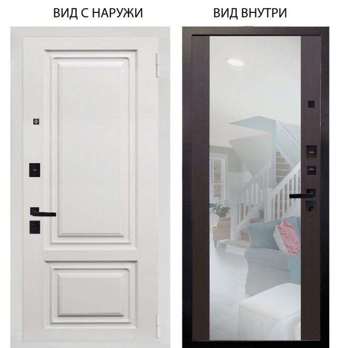 Берлога Нова / Элион ВМР белый / Вояж Венге