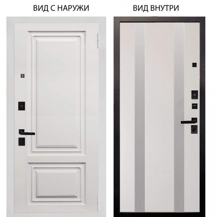 Берлога Нова / Элион ВМР белый / Дуэт Белое дерево вставки Изабель