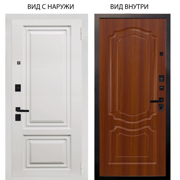 Берлога Нова / Элион ВМР белый / Мишель Дуб рустикальный