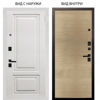 Берлога Нова / Элион ВМР белый / Элегант Дорс светлый горизонт