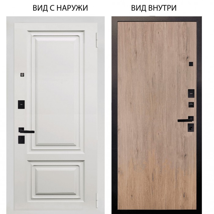 Берлога Нова / Элион ВМР белый / Элегант Рустик соломенный